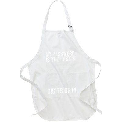 My Password Is The Last 8 Digits Of Pi Day Art Symbol Lover Apron