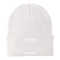 My Password Is The Last 8 Digits Of Pi Day Art Symbol Lover Beanie