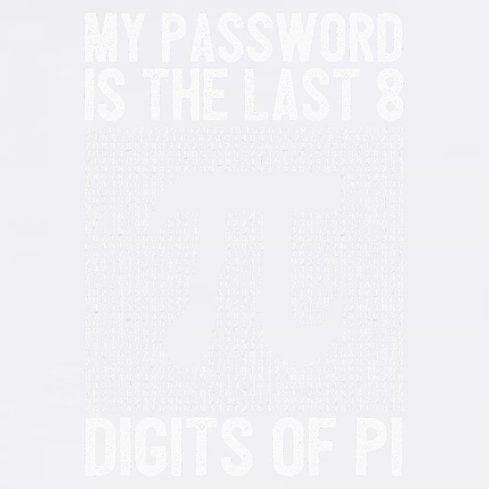 My Password Is The Last 8 Digits Of Pi Day Art Symbol Lover Baby Bodysuit