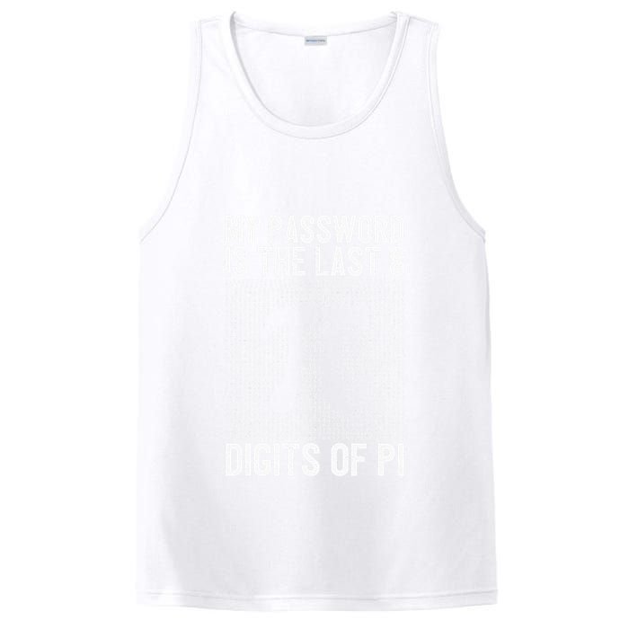 My Password Is The Last 8 Digits Of Pi Day Art Symbol Lover PosiCharge Competitor Tank