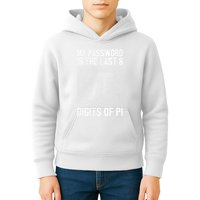 My Password Is The Last 8 Digits Of Pi Day Art Symbol Lover Kids Hoodie
