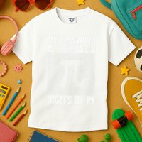 My Password Is The Last 8 Digits Of Pi Day Art Symbol Lover Kids T-Shirt