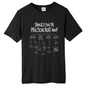 Music Practice Instrument Algorithm Funny Christmas Gift Tall Fusion ChromaSoft Performance T-Shirt