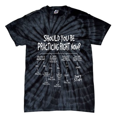 Music Practice Instrument Algorithm Funny Christmas Gift Tie-Dye T-Shirt