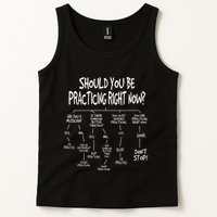 Music Practice Instrument Algorithm Funny Christmas Gift Tank Top