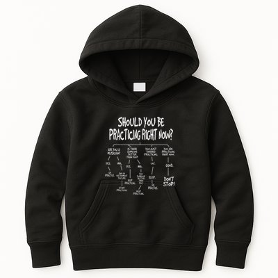 Music Practice Instrument Algorithm Funny Christmas Gift Kids Hoodie