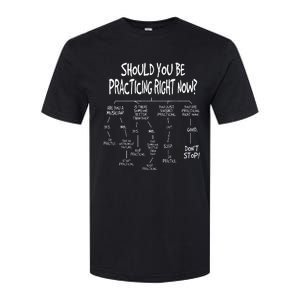 Music Practice Instrument Algorithm Funny Christmas Gift Softstyle CVC T-Shirt