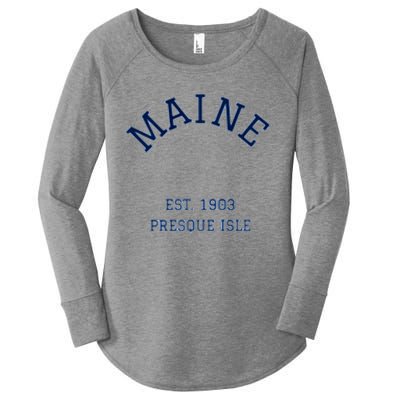 Maine Presque Isle Women's Perfect Tri Tunic Long Sleeve Shirt