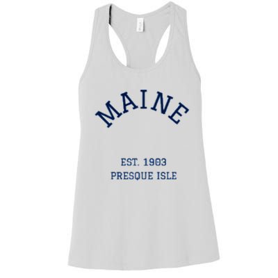 Maine Presque Isle Women's Racerback Tank