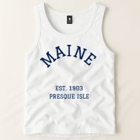 Maine Presque Isle Tank Top