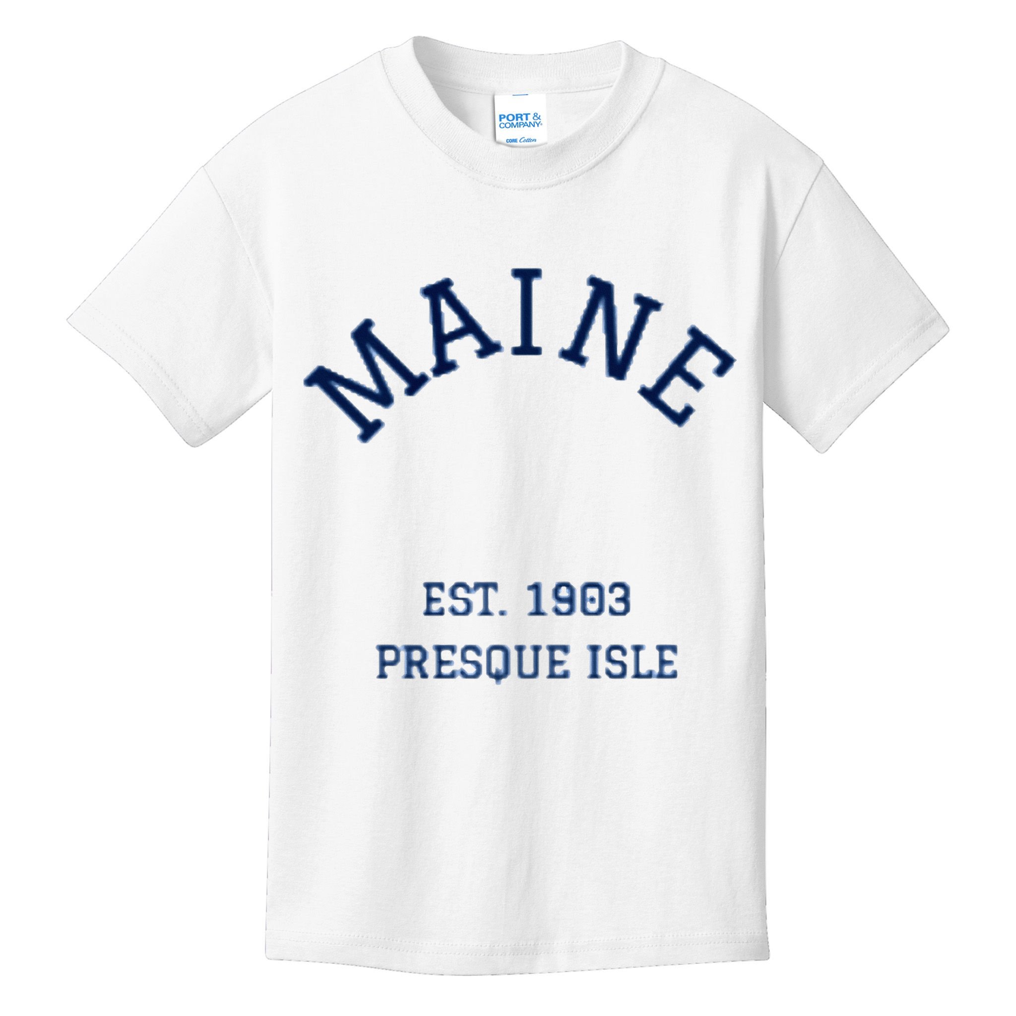 Maine Presque Isle Kids T-Shirt