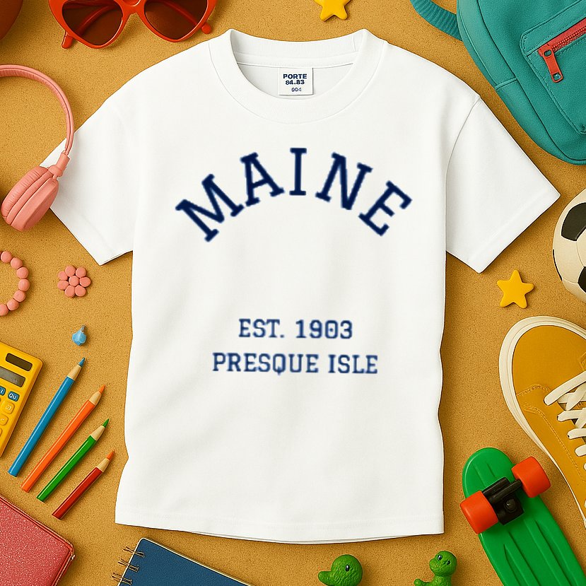 Maine Presque Isle Kids T-Shirt