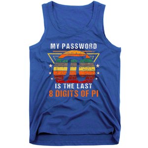 My Password Is Pi Funny Math Nerd For Teachers Tank Top