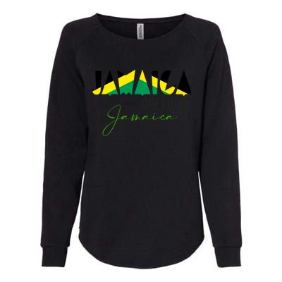 Men Patriotic Jamaican Flag Jamaica Cool Gift Womens California Wash Sweatshirt