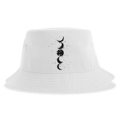 Moon Phase Jimin Tattoo Inspired Sustainable Bucket Hat