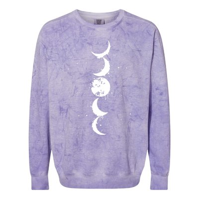 Moon Phase Jimin Tattoo Inspired Colorblast Crewneck Sweatshirt