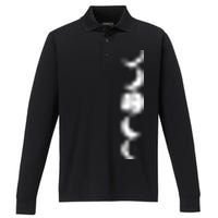 Moon Phase Jimin Tattoo Inspired Performance Long Sleeve Polo