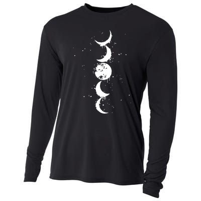 Moon Phase Jimin Tattoo Inspired Cooling Performance Long Sleeve Crew