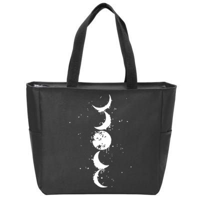 Moon Phase Jimin Tattoo Inspired Zip Tote Bag