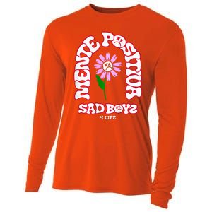 Mente Positiva Junior Corridos Tumbados H Belicos Sad Cooling Performance Long Sleeve Crew