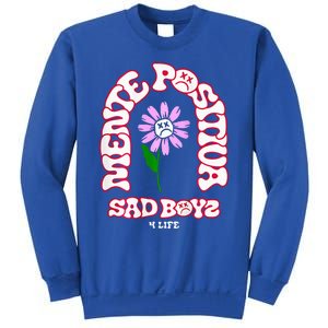 Mente Positiva Junior Corridos Tumbados H Belicos Sad Sweatshirt