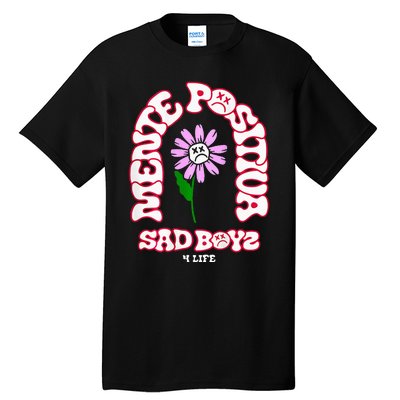 Mente Positiva Junior Corridos Tumbados H Belicos Sad Tall T-Shirt