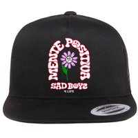 Mente Positiva Junior Corridos Tumbados H Belicos Sad Flat Bill Trucker Hat