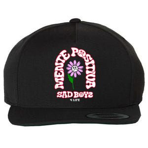 Mente Positiva Junior Corridos Tumbados H Belicos Sad Wool Snapback Cap