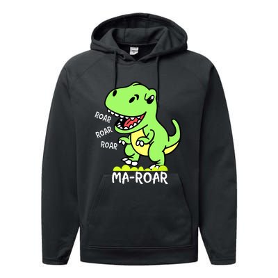 Maroar Passover Jewish Holiday Dinosaur Dino Performance Fleece Hoodie