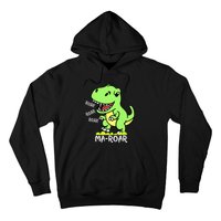 Maroar Passover Jewish Holiday Dinosaur Dino Hoodie