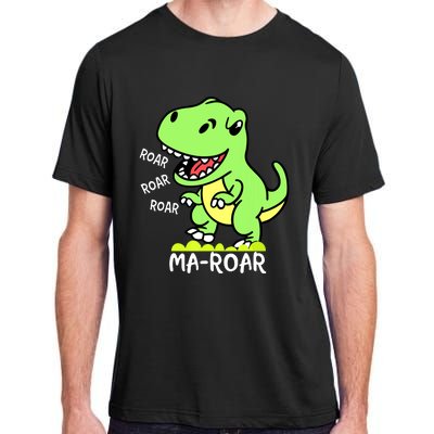 Maroar Passover Jewish Holiday Dinosaur Dino Adult ChromaSoft Performance T-Shirt