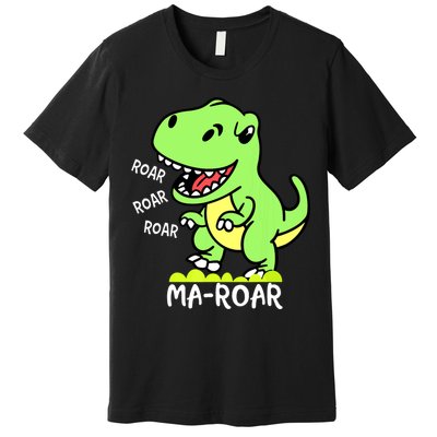 Maroar Passover Jewish Holiday Dinosaur Dino Premium T-Shirt