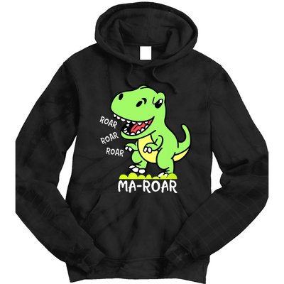 Maroar Passover Jewish Holiday Dinosaur Dino Tie Dye Hoodie