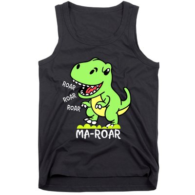 Maroar Passover Jewish Holiday Dinosaur Dino Tank Top