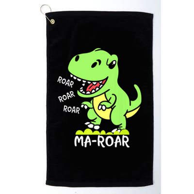 Maroar Passover Jewish Holiday Dinosaur Dino Platinum Collection Golf Towel