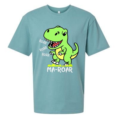 Maroar Passover Jewish Holiday Dinosaur Dino Sueded Cloud Jersey T-Shirt