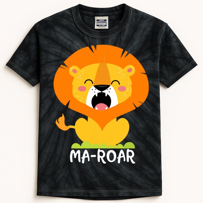 Maroar Passover Jewish Holiday Passover Lion Kids Tie-Dye T-Shirt