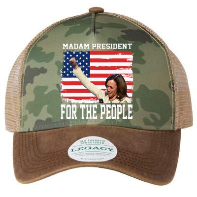 Madam President Kamala Legacy Tie Dye Trucker Hat