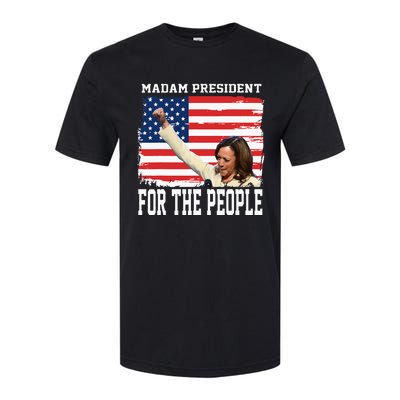 Madam President Kamala Softstyle® CVC T-Shirt