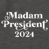 Madam President Kamala Harris 2024 Vector Backpack