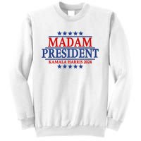 Madam President Kamala Harris 2024 Vote Democrat Beat Trump Sweatshirt