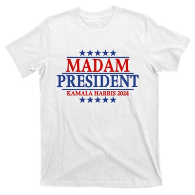 Madam President Kamala Harris 2024 Vote Democrat Beat Trump T-Shirt