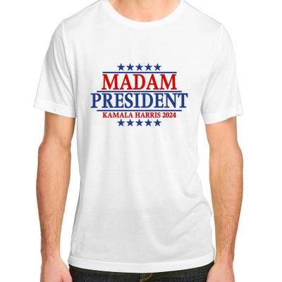 Madam President Kamala Harris 2024 Vote Democrat Beat Trump Adult ChromaSoft Performance T-Shirt