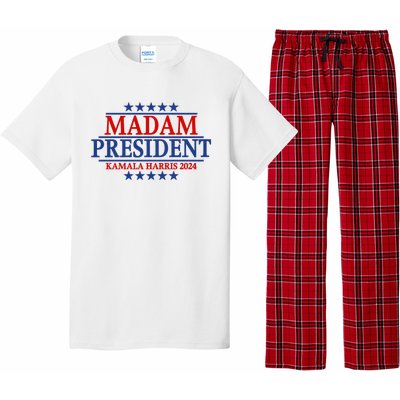 Madam President Kamala Harris 2024 Vote Democrat Beat Trump Pajama Set