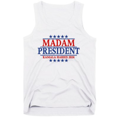 Madam President Kamala Harris 2024 Vote Democrat Beat Trump Tank Top