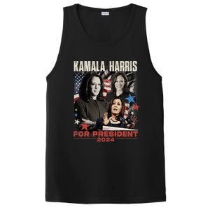 Madam President Kamala Harris WeRe Not Going Back 2024 PosiCharge Competitor Tank