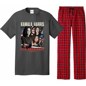 Madam President Kamala Harris WeRe Not Going Back 2024 Pajama Set