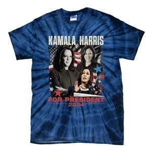 Madam President Kamala Harris WeRe Not Going Back 2024 Tie-Dye T-Shirt