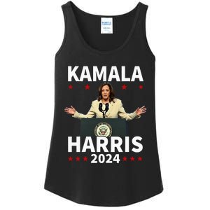 Madam President Kamala Ladies Essential Tank