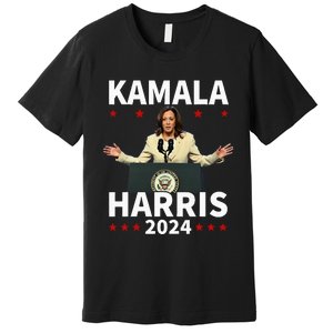 Madam President Kamala Premium T-Shirt